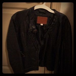 Leather jacket